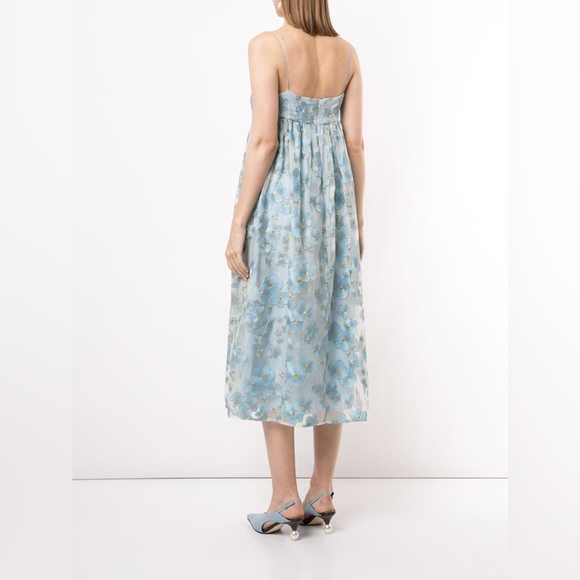 NWT Macgraw blubell organza floral dress - Picture 4 of 17